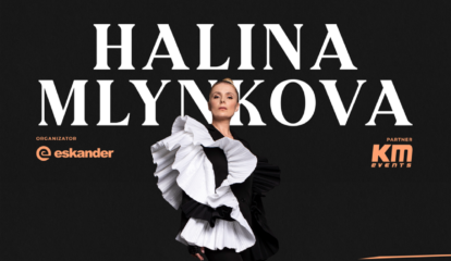 Halina Mlynkova - plakat do promocji